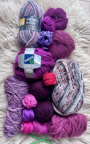 Wollreste wollpaket - -,