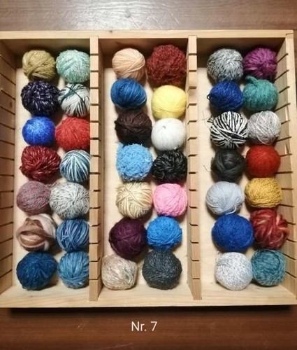 Wollreste wollpaket 7 - wollpaket, nr.