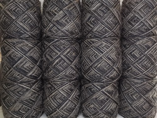 1640 schwarz grau tweed - 1640, gr