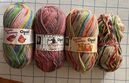 Opal sockenwolle fach paket - opal, 4-fach