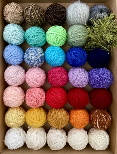 Wollpaket restwolle wollreste - wollpaket,
