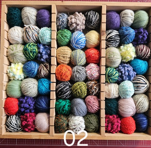 Wollreste wollpaket 02 - wollpaket, nr.02