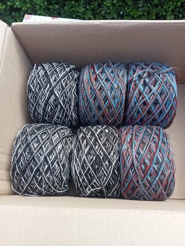 Wollpaket 460g bunte