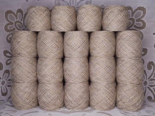 2040g beige glitzer garnpaket - 2040g, beige-glitzer