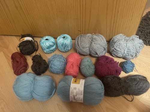 Wollreste paket stricken - wollreste,